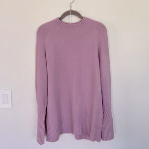 JOA Lilac Sweater with Arm Detail -‎ Size M